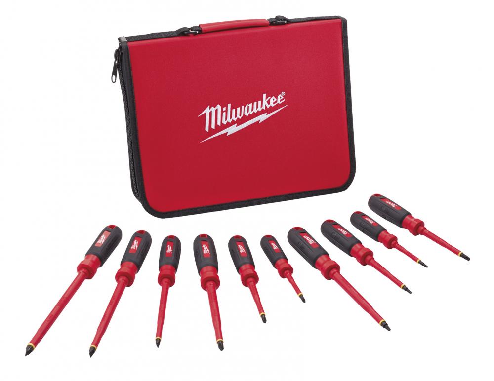 10 pc. 1000V Insulated Screwdriver Set w/ EVA Foam Case<span class=' ItemWarning' style='display:block;'>Item is usually in stock, but we&#39;ll be in touch if there&#39;s a problem<br /></span>