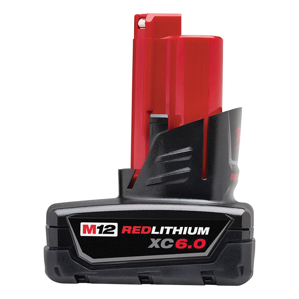 M12™ REDLITHIUM™ XC 6.0Ah Extended Capacity Battery Pack<span class=' ItemWarning' style='display:block;'>Item is usually in stock, but we&#39;ll be in touch if there&#39;s a problem<br /></span>