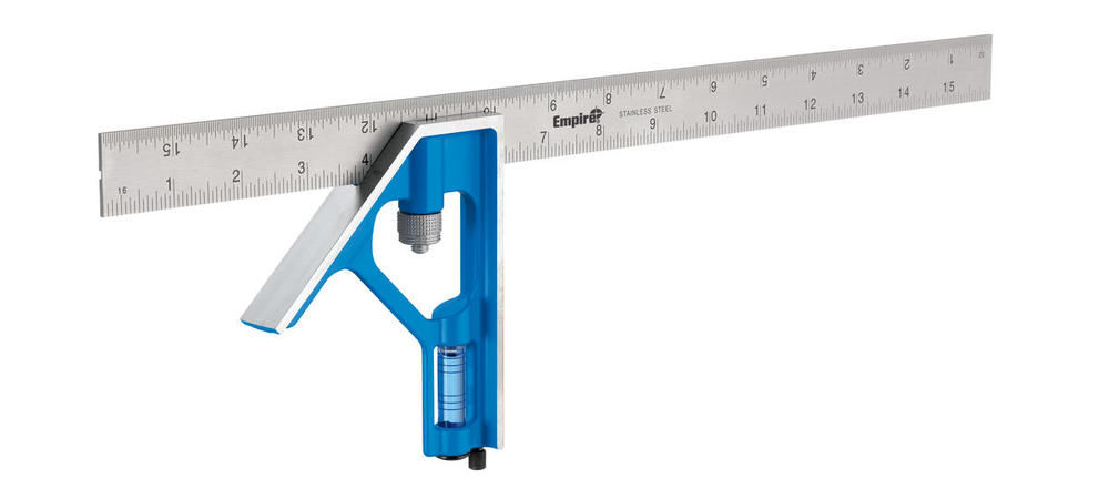 16 in. True Blue® Combination Square<span class=' ItemWarning' style='display:block;'>Item is usually in stock, but we&#39;ll be in touch if there&#39;s a problem<br /></span>