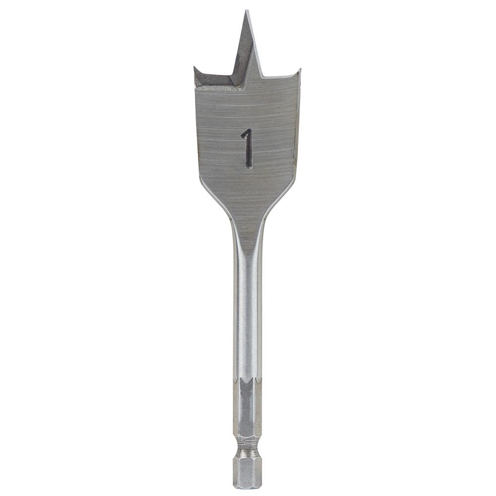 1 in. x 4.5 in. Flat Boring Bit<span class=' ItemWarning' style='display:block;'>Item is usually in stock, but we&#39;ll be in touch if there&#39;s a problem<br /></span>