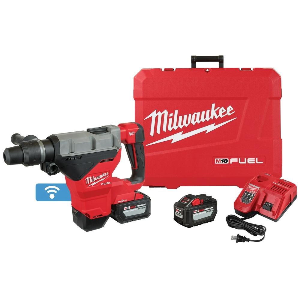 M18 FUEL™ 1-3/4 in. SDS Max Rotary Hammer with One Key™ Two HD12.0 Battery Kit<span class=' ItemWarning' style='display:block;'>Item is usually in stock, but we&#39;ll be in touch if there&#39;s a problem<br /></span>