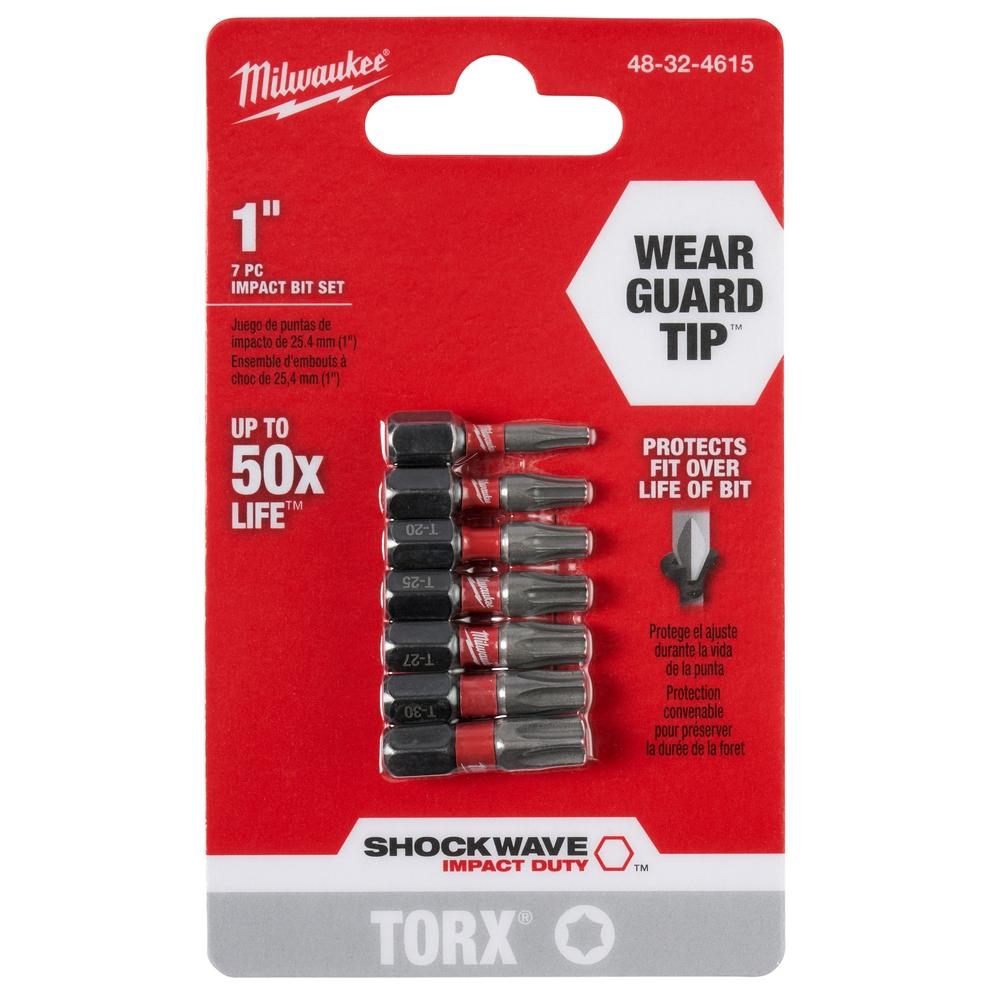 7 Pc. Torx Insert Bit Set<span class=' ItemWarning' style='display:block;'>Item is usually in stock, but we&#39;ll be in touch if there&#39;s a problem<br /></span>