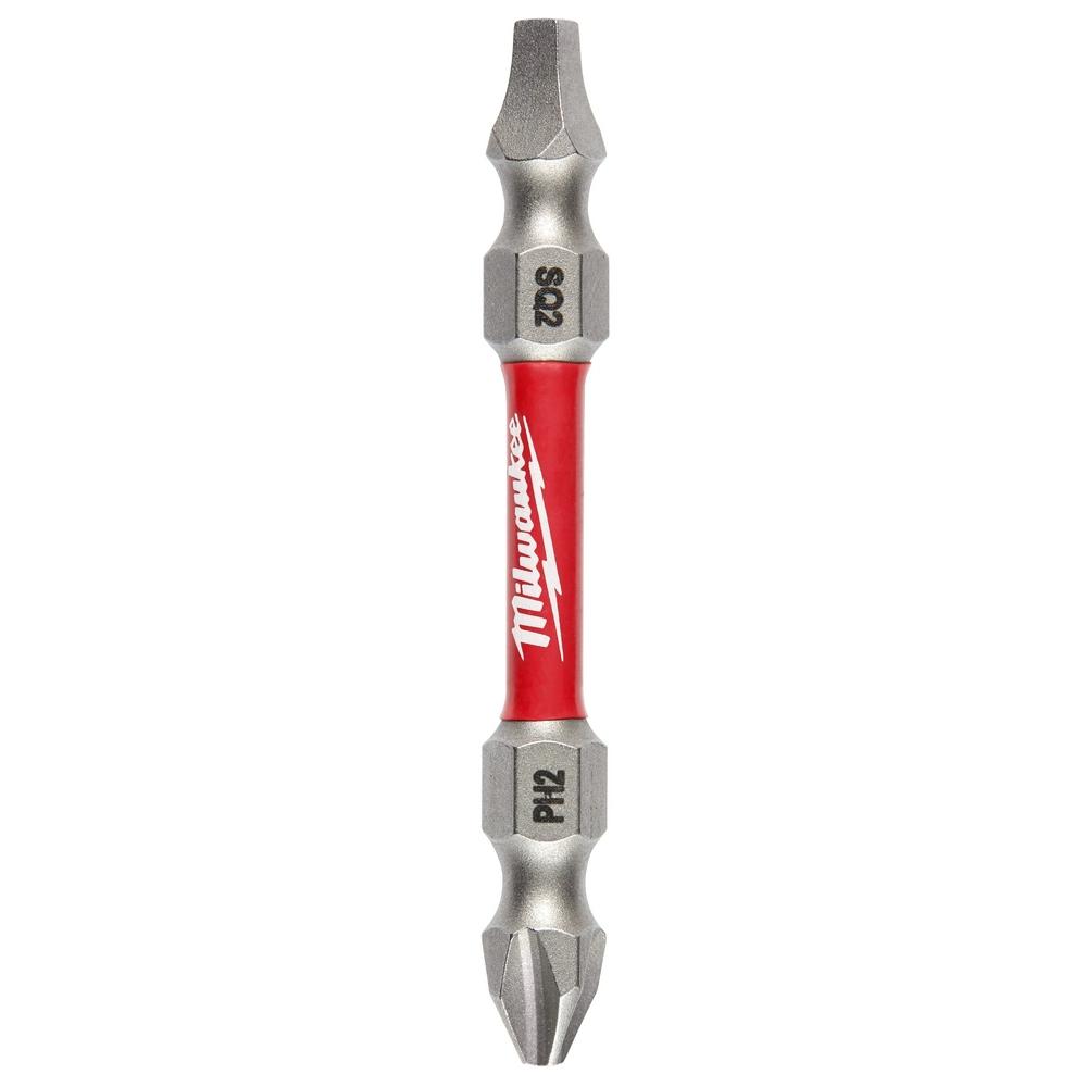 SHOCKWAVE™ Impact Phillips #2 / Square #2 Double Ended Bit<span class=' ItemWarning' style='display:block;'>Item is usually in stock, but we&#39;ll be in touch if there&#39;s a problem<br /></span>