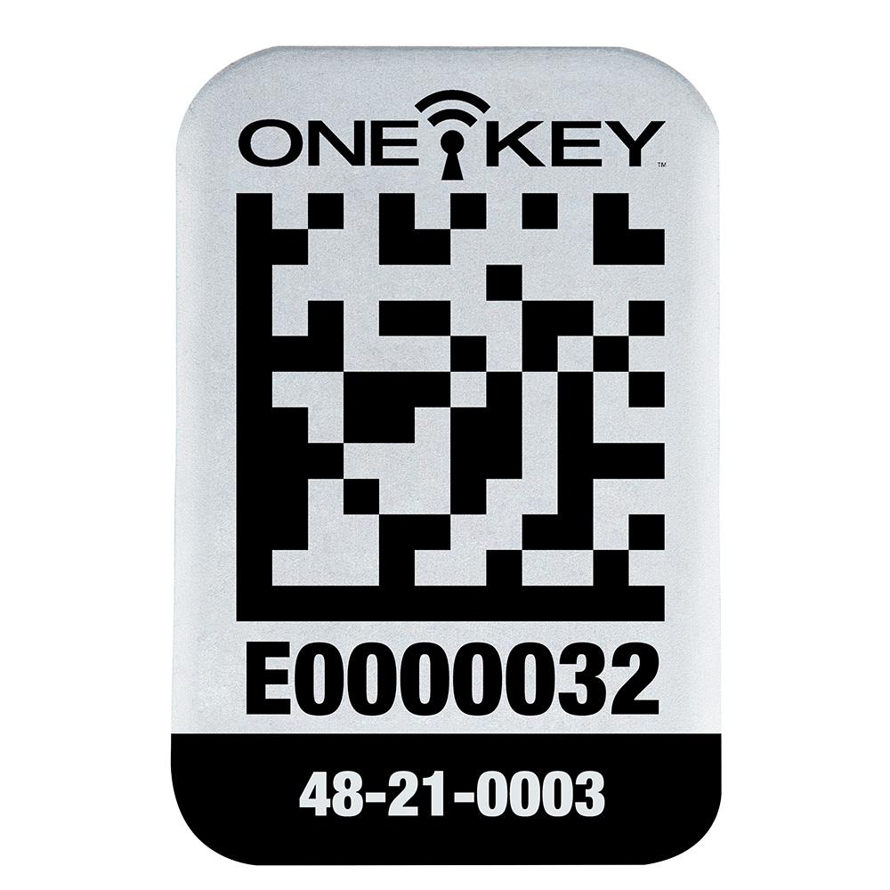 ONE-KEY™ Asset ID Tag-Small Metal Surface<span class=' ItemWarning' style='display:block;'>Item is usually in stock, but we&#39;ll be in touch if there&#39;s a problem<br /></span>