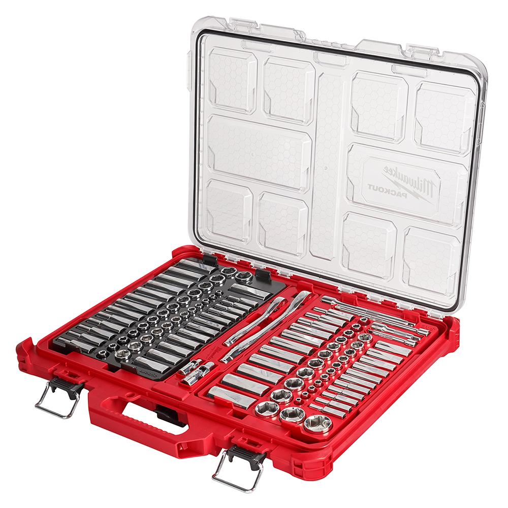 1/4 in. & 3/8 in. 106 Pc. Ratchet and Socket Set in PACKOUT™ - SAE & Metric<span class=' ItemWarning' style='display:block;'>Item is usually in stock, but we&#39;ll be in touch if there&#39;s a problem<br /></span>