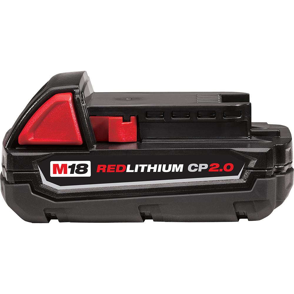 M18™ REDLITHIUM™ 2.0Ah Compact Battery Pack<span class=' ItemWarning' style='display:block;'>Item is usually in stock, but we&#39;ll be in touch if there&#39;s a problem<br /></span>