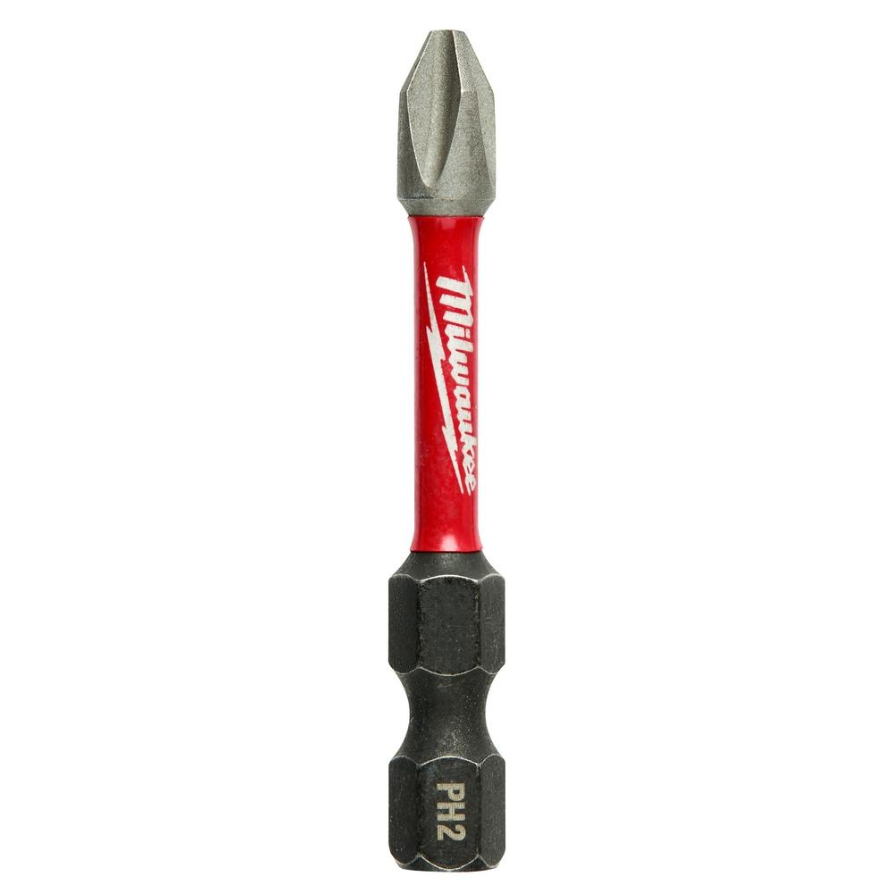 SHOCKWAVE™ 2 in. Impact Phillips #2 Power Bits 5PK<span class=' ItemWarning' style='display:block;'>Item is usually in stock, but we&#39;ll be in touch if there&#39;s a problem<br /></span>