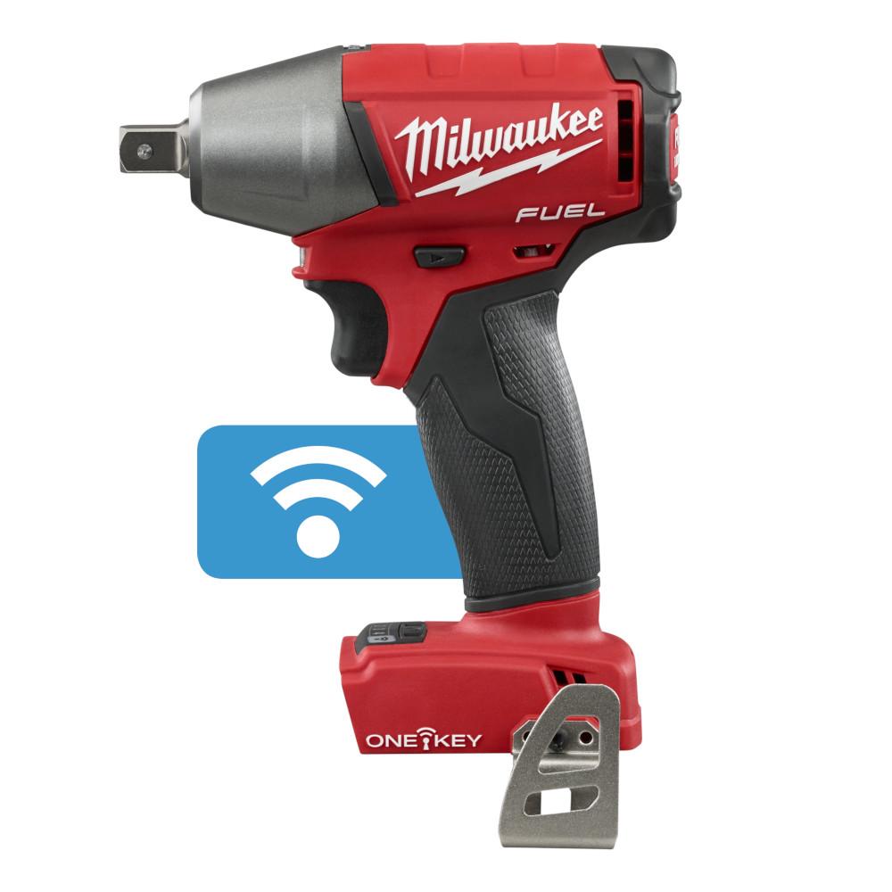 M18 FUEL™ 1/2 in. Compact Impact Wrench w/ Pin Detent with ONE-KEY™<span class=' ItemWarning' style='display:block;'>Item is usually in stock, but we&#39;ll be in touch if there&#39;s a problem<br /></span>