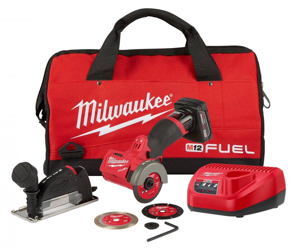 M12 FUEL™ 3 in. Compact Cut Off Tool Kit<span class=' ItemWarning' style='display:block;'>Item is usually in stock, but we&#39;ll be in touch if there&#39;s a problem<br /></span>