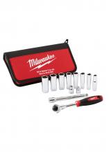 Milwaukee 48-22-9001 - 12-Piece 3/8 in. Drive Metric Socket Set