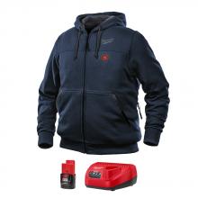 Milwaukee 302BL-21M - Heated Hoodie Kit M (Navy Blue)