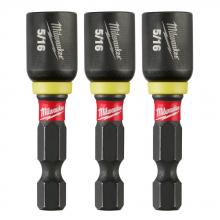 Milwaukee 49-66-4523 - SHOCKWAVE Impact Duty™ 5/16” x 1-7/8” Magnetic Nut Driver 3PK