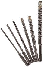 Milwaukee 48-20-7499 - 6-Piece MX4™ 4-Cutter SDS-Plus Rotary Hammer-Drill Bit Kit