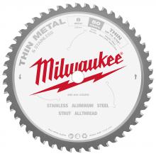 Milwaukee 48-40-4520 - 8"Dia 50T Saw Blade