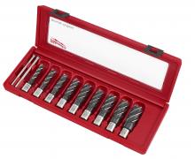 Milwaukee 49-22-8410 - 9-Piece HSS Annular Cutter Set