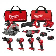 Milwaukee 3697-27 - M18 FUEL™ 7-Tool Combo Kit