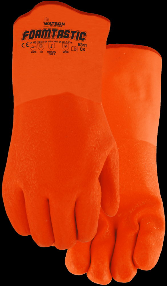 FOAMTASTIC DOUBLE DIPPED PVC FOAM LINED GAUNTLET CHEMICAL<span class=' ItemWarning' style='display:block;'>Item is usually in stock, but we&#39;ll be in touch if there&#39;s a problem<br /></span>