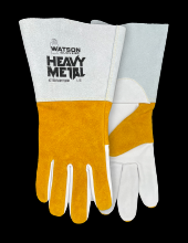 Watson Gloves 2758-L - RAM TOUGH FULLGRAIN GOAT PALM SPLIT COW BACK WELDING - L