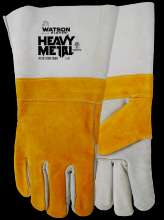 Watson Gloves 2761-L - COW TOWN PREMIUM SPLIT COW COTTON LINING FOAM BACK WELDING - L