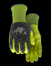 Watson Gloves 357-L - STEALTH DOG FIGHT A6 SANDY NITRILE COATED - L