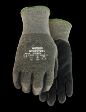 Watson Gloves 378-L - STEALTH SCORPION A5 15GG LIGHTWEIGHT POLYURETHANE COATED - L