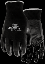 Watson Gloves 390-L - STEALTH ORIGINAL NITRILE PALM NYLON SHELL COATED - L