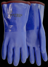 Watson Gloves 491-L - FROST FREE PVC HEAVY ACRYLIC FLEECE LINED COATED - L