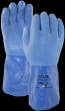 Watson Gloves 6600-L - BLUE BOY TRIPLE DIPPED PVC 12 INCH GAUNTLET - L