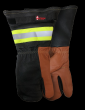 Watson Gloves 9200I1F-L - MOSCOW MULE FULL COW PALM PIG BACK SHERPA LINED 1 FINGER MITT - L