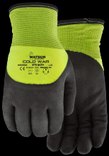 Watson Gloves 9392-L - STEALTH COLD WAR 3/4 DIPPED FOAM NITRILE THERMAL LINED COATED - L