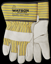 Watson Gloves A281BSL-L - POOR BOY ECONOMY FULL GRAIN COW FOAM LINED COMBO - L