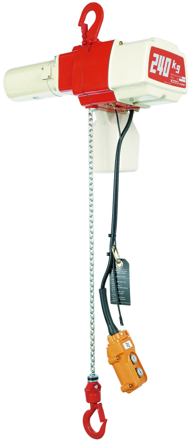 HOIST 120V 240KG 44FPM 10&#39; 10&#39;<span class=' ItemWarning' style='display:block;'>Item is usually in stock, but we&#39;ll be in touch if there&#39;s a problem<br /></span>