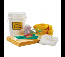 ESP Sorbents SK-Y05P-BAT - 5 Gallon Battery Acid <br>Chemical Spill Kit