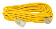 Southwire 1488SW0002 - EXTCORD, 14/3 SJEOOW 50' YELLOW LE PS