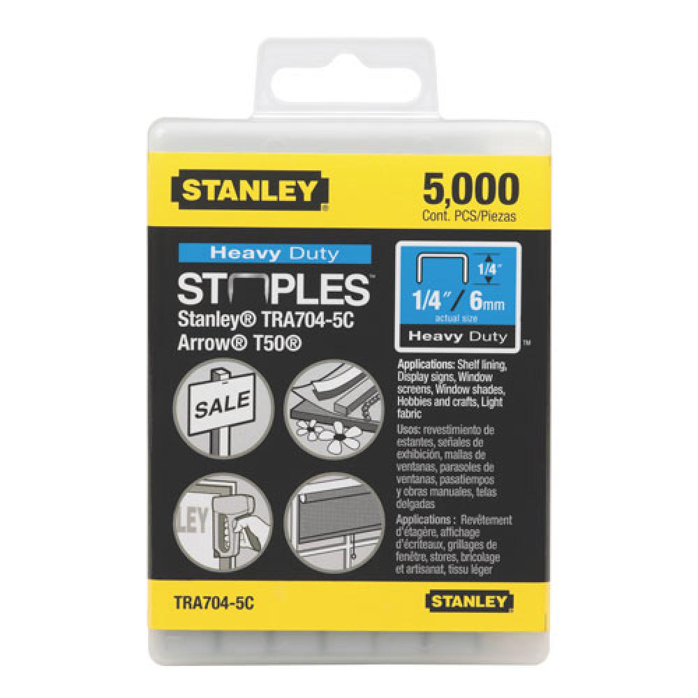 5,000 pc 1/4 in Heavy Duty Staples<span class=' ItemWarning' style='display:block;'>Item is usually in stock, but we&#39;ll be in touch if there&#39;s a problem<br /></span>