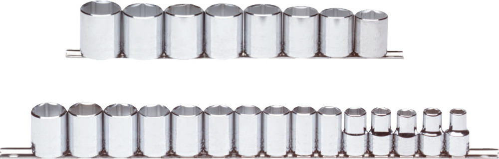 Proto(R) 1/2&#34; Drive 23 Piece Metric Socket Set - 6 Point<span class=' ItemWarning' style='display:block;'>Item is usually in stock, but we&#39;ll be in touch if there&#39;s a problem<br /></span>