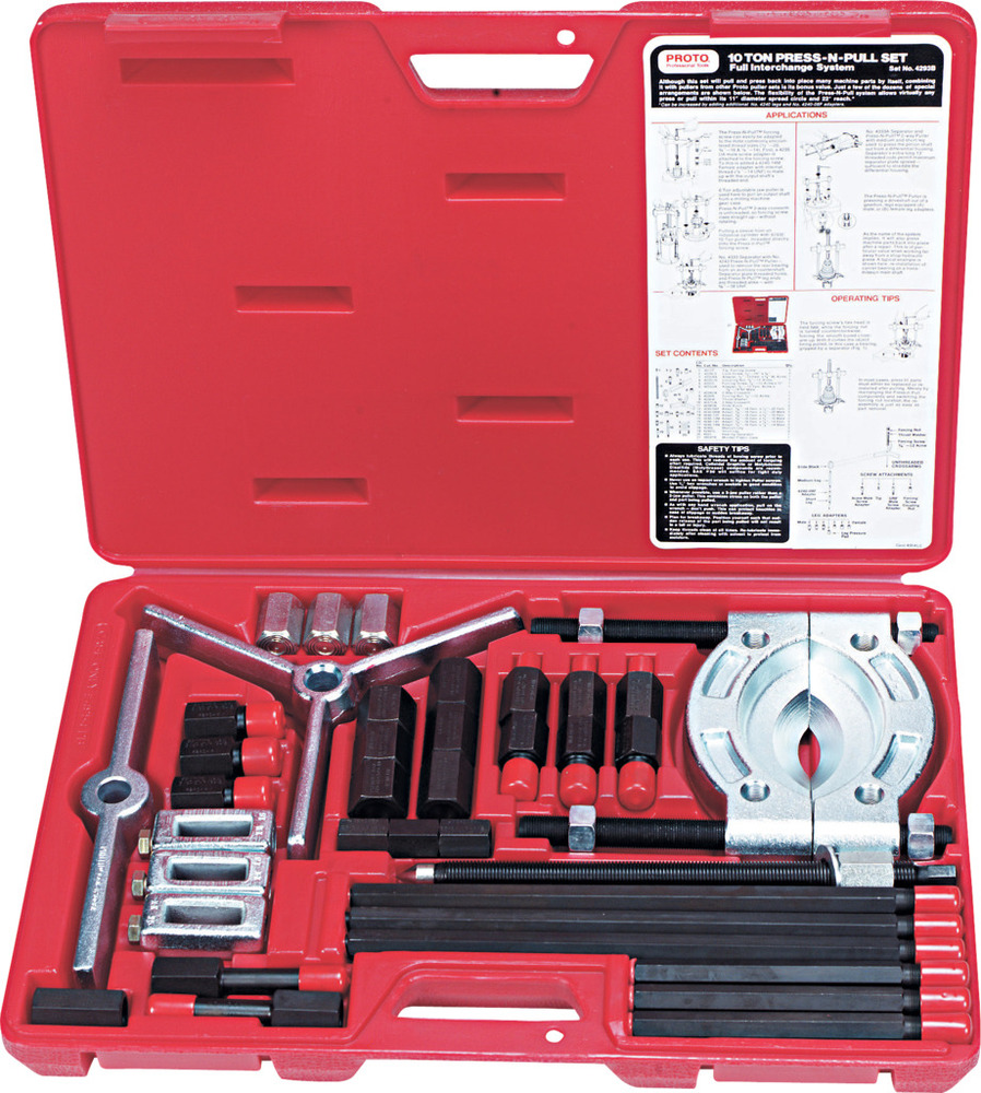 Fact Tag for Proto(R) 10Â Ton Proto-Ease(TM) Press-N-Pull(TM) Set<span class=' ItemWarning' style='display:block;'>Item is usually in stock, but we&#39;ll be in touch if there&#39;s a problem<br /></span>