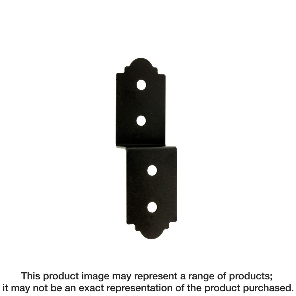 Outdoor Accents® Mission Collection® 5 in. ZMAX®, Black Powder-Coated Deck Joist Tie for 1-3/4 in. W<span class=' ItemWarning' style='display:block;'>Item is usually in stock, but we&#39;ll be in touch if there&#39;s a problem<br /></span>