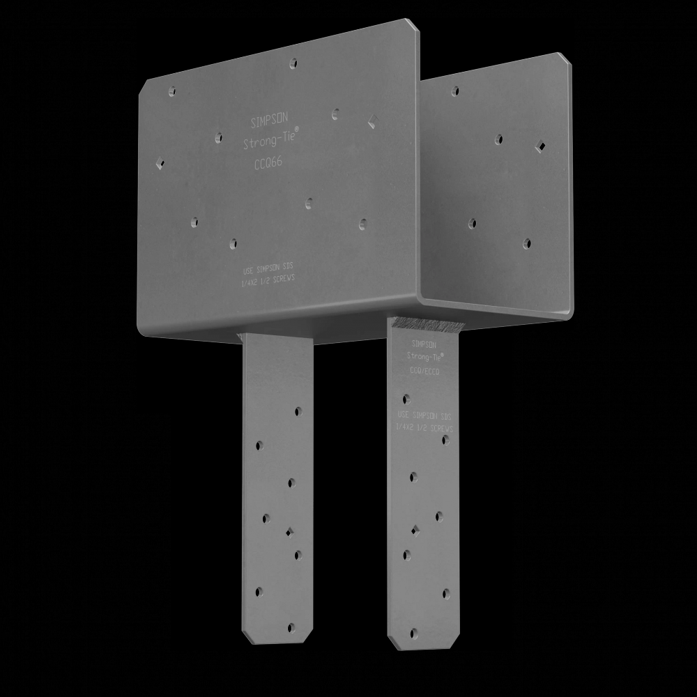 CCQ Column Cap for 6x Beam, 6x Post with Strong-Drive® SDS Screws<span class=' ItemWarning' style='display:block;'>Item is usually in stock, but we&#39;ll be in touch if there&#39;s a problem<br /></span>