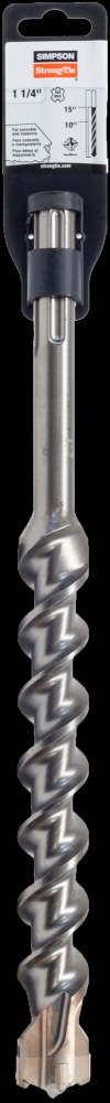 1-1/4 in. x 15 in. SDS-max® Shank Quad-Head Drill Bit<span class=' ItemWarning' style='display:block;'>Item is usually in stock, but we&#39;ll be in touch if there&#39;s a problem<br /></span>