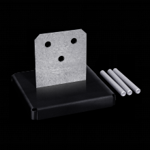 Simpson Strong-Tie CPT88Z - CPTZ™ ZMAX® Galvanized Concealed Post Base for 8x8