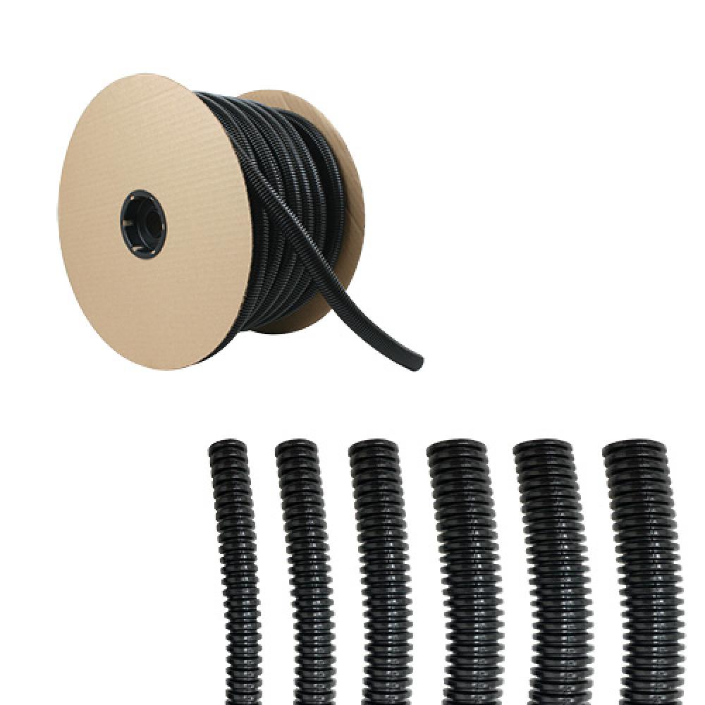 LOOM SPLIT POLY BLACK 1/4InchID 100FT SPOOL<span class=' ItemWarning' style='display:block;'>Item is usually in stock, but we&#39;ll be in touch if there&#39;s a problem<br /></span>