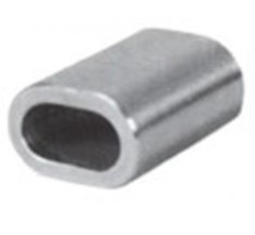 STAINLESS STEEL OVAL SLEEVES  1/8&#34;<span class=' ItemWarning' style='display:block;'>Item is usually in stock, but we&#39;ll be in touch if there&#39;s a problem<br /></span>