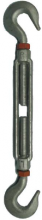 Vanguard Steel 2923 20401 - Hook & Hook Forged Turnbuckles With Locknuts