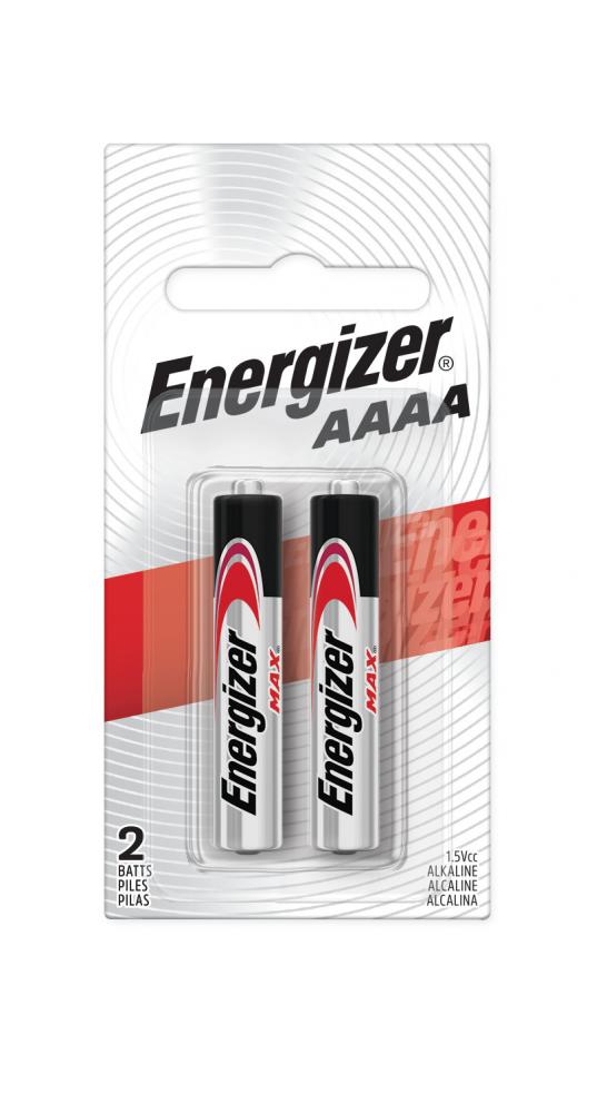 Energizer AAAA Batteries, 2 Pack<span class=' ItemWarning' style='display:block;'>Item is usually in stock, but we&#39;ll be in touch if there&#39;s a problem<br /></span>