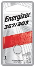 Energizer 357BPZ - Energizer 357/303 Batteries (1 Pack), 1.5V Silver Oxide Button Cell Batteries