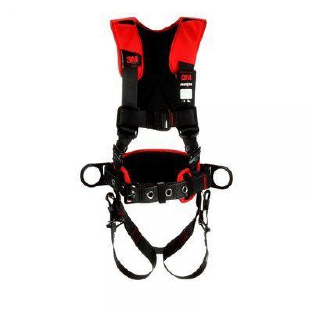 3Mâ„¢ ProtectaÂ® Comfort Construction Style Positioning Harness 1161207, Black, X-L<span class='Notice ItemWarning' style='display:block;'>Item has been discontinued<br /></span>