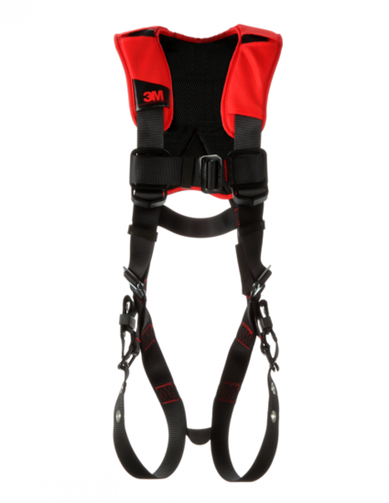 3Mâ„¢ ProtectaÂ® Comfort Vest-Style Harness 1161418, Black, Medium/Large, 1 EA/Case<span class='Notice ItemWarning' style='display:block;'>Item has been discontinued<br /></span>