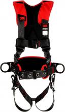3M 1161205 - 3Mâ„¢ ProtectaÂ® Comfort Construction Style Positioning Harness 1161205, Black, Med