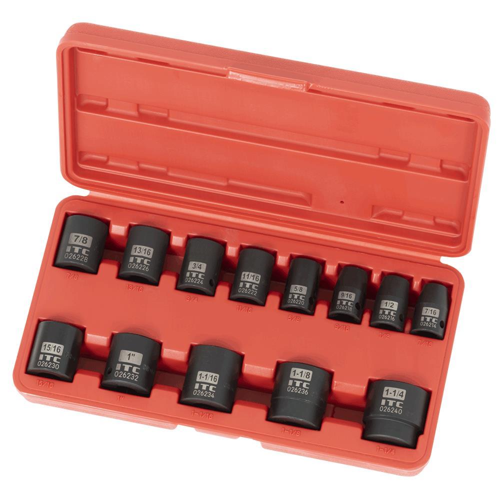 Impact Socket Sets - Regular<span class=' ItemWarning' style='display:block;'>Item is usually in stock, but we&#39;ll be in touch if there&#39;s a problem<br /></span>